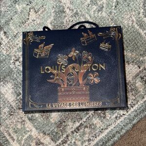 Louis Vuitton Navy and Gold Decorative Bag